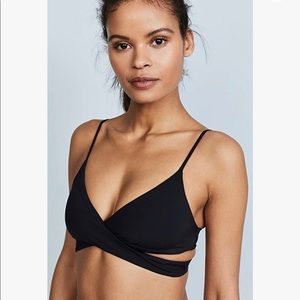 L* Space Rocky D Cup Bikini Top NWOT